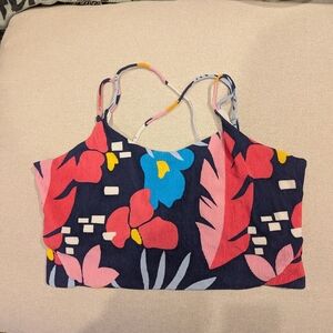 Floral Bikini Swimsuit Top